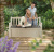 Скамейка в эдемском саду, с сундуком для хранения (EDEN GARDEN BENCH 265 L)