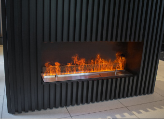 Электрический очаг Schones Feuer 3D FireLine 1000 со стальной крышкой