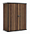 Шкаф Вертикальный (Vertical Shed) 1400 L орех