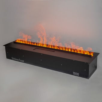 Электрический очаг Schones Feuer 3D FireLine 1000 со стальной крышкой